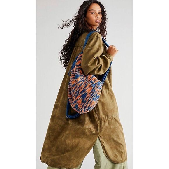 New Free People Montana Crochet Backpack new - Picture 1 of 5
